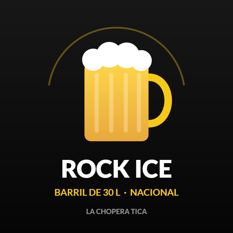 Barril Rock Ice 30L