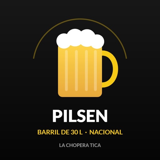 [BEER-PILSEN] Barril Pilsen 30L