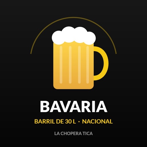 [BEER-BAVARIA] Barril Bavaria 30L