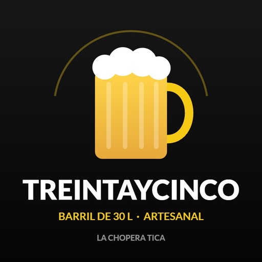 [BEER-35] Barril Treintaycinco (artesanal) 30L